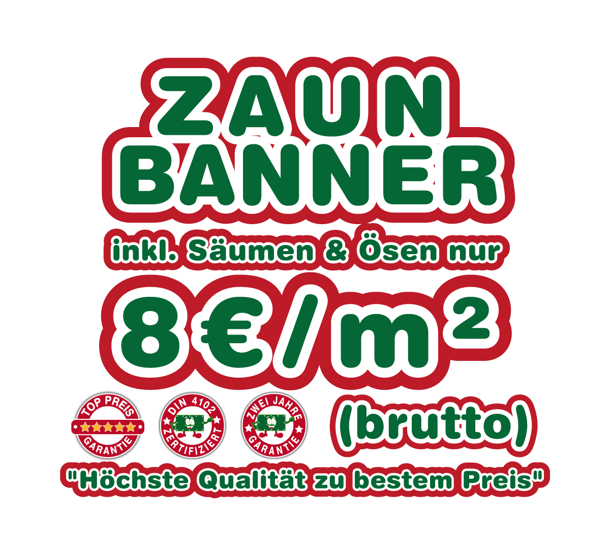 Zaunbanner